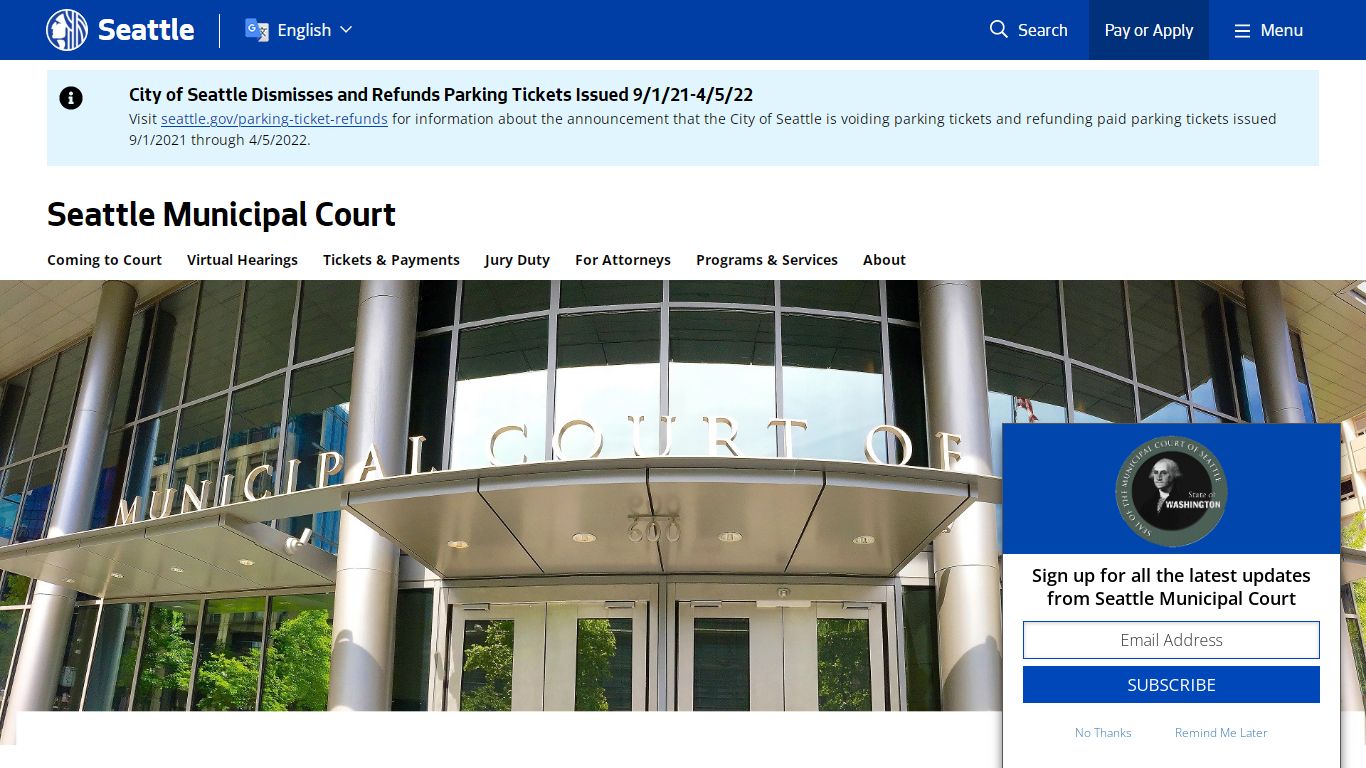 Courts - Courts | seattle.gov